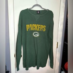 Green Bay Packers Thermal Green Shirt